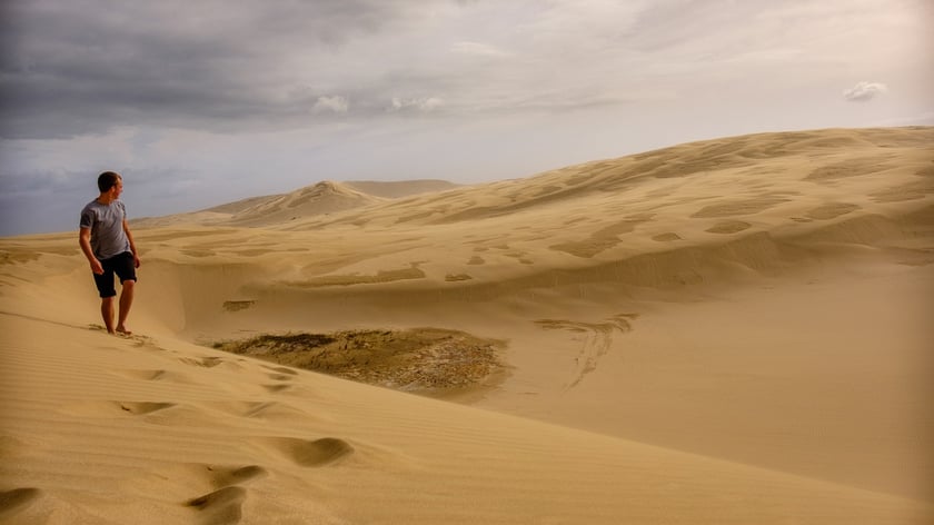 Pustynia w Nowej Zelandii